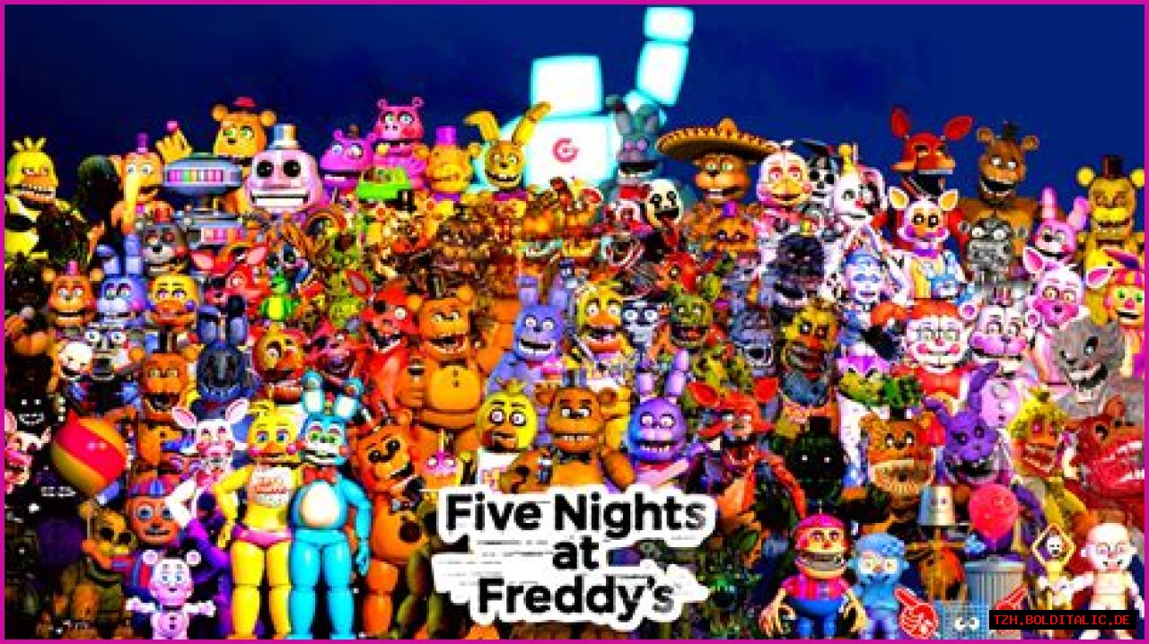 A Comprehensive Guide To All Characters From Five Nights At Freddy's