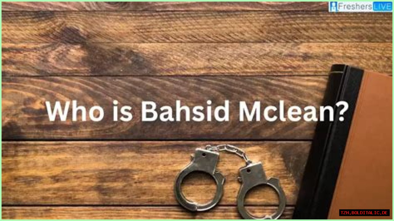 Who is Bahsid Mclean? Conviction Secured for Son Who Took Selfie With Mother's Decapitated Head